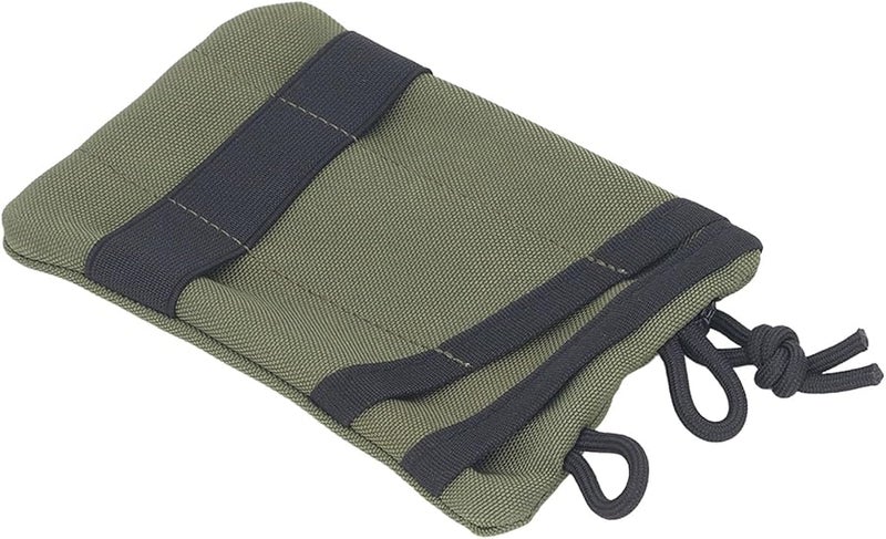 حقيبة تخزين خضراء للخصر حامل بطاقات قماش أكسفورد خفيف الوزن محمول متين للاستخدام في الهواء الطلق - Image 4